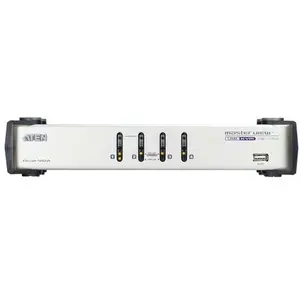 Aten CS1744 commutateur écran, Clavier et Souris Blanc pas cher