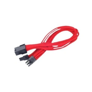 Silverstone - PP07-PCIR - Câble d'alimentation pour carte graphique (rouge) pas cher