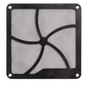 SilverStone SST-FF122B - 120mm grille ventilateur et filtre à poussière, aimant, noir pas cher