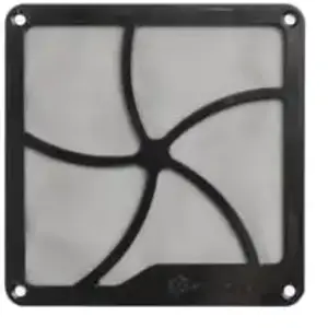 SilverStone FF141B - grille pour ventilateur avec filtre