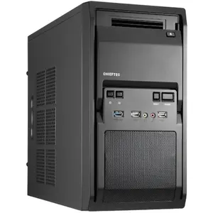 Comparateur de prix : Chieftec LT-01B-350GPB unité centrale Mini Tower Noir 250 W