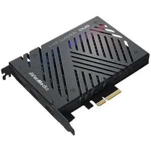 Comparateur de prix : AVerMedia Live Gamer DUO carte d'acquisition vidéo Interne PCIe