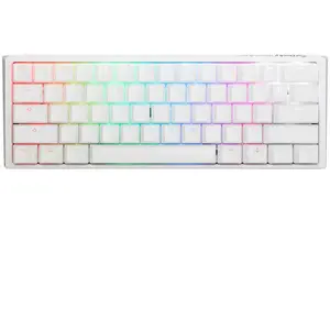 Comparateur de prix : Ducky Channel One 3 Mini - White - Cherry MX RED