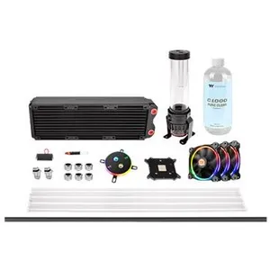 THERMALTAKE Pacific M360 D5 - Kit de Watercooling, Tube dur PETG pas cher