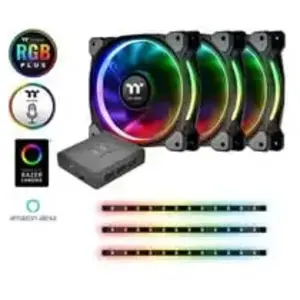 Thermaltake THERMALTAKE Riing Plus 12 RGB Premium Edition Combo Kit pas cher