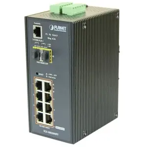 Comparateur de prix : Planet IGS-10020HPT sw.indust L2 8 Giga PoE+ &2 sfp 100FX/1G