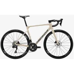 Vélo route Merida Scultura 5000 - Shimano 105 Di2 beige - M pas cher