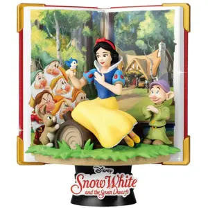 Blanche-Neige - Diorama Disney Book Series D-Stage Blanche-Neige 13 Cm pas cher