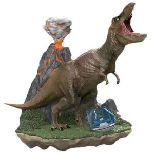 Comparateur de prix : Jurassic World: Fallen Kingdom D-Stage PVC Diorama T-Rex 13 cm