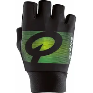 Prologo Gants courts d'été XC Road Noir/Vert Taille L - Confort et Performance pas cher