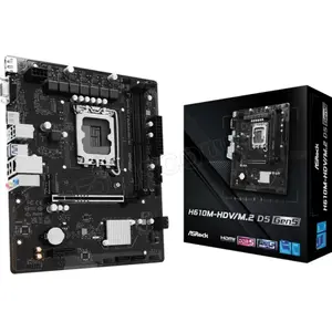 Asrock H610m-hdv/m.2 D5 Gen5 Intel H610 Lga 1700 Micro Atx