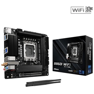 Comparateur de prix : Asrock B860I WiFi Intel B860 LGA 1851 (Socket V1) mini ITX 90-MXBQQ-A0...