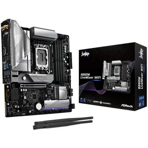 Comparateur de prix : ASROCK Carte Mère B860M LiveMixer WiFi (Intel LGA 1851) Micro ATX - Ne...