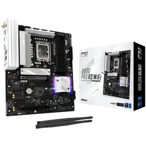 Comparateur de prix : ASRock Asrock B860 Pro RS WiFi Intel B860 LGA 1851 (Socket V1) ATX