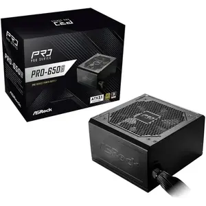 ASRock ATX 650W - 80+ Gold - PRO-650G pas cher