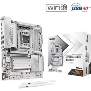 ASRock X870 Challenger WiFi White AM5 ATX HDMI/USB-C pas cher