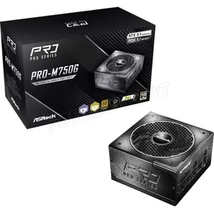 Alimentation ATX ASRock Pro-MG - 750W (Noir) #2POURCENT