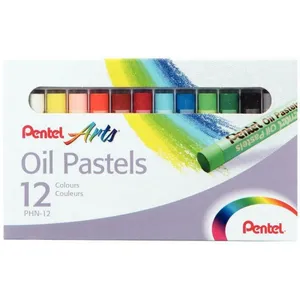 Comparateur de prix : Pentel PHN-12 Pastels à l'huile 12 couleurs