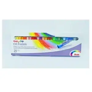 Comparateur de prix : Pentel PHN-25U - Boite de 25 Pastels à l'huile couleurs assorties