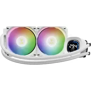Kit Watercooling AIO Gamdias Aura GL Digital RGB - 240mm (Blanc) #5POU...