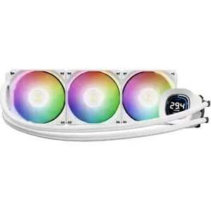 Kit Watercooling AIO Gamdias Aura GL Digital RGB - 360mm (Blanc) #5POU...