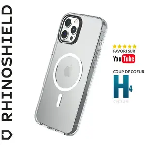 Comparateur de prix : Coque RHINOSHIELD iPhone 16 pro clear case MagSafe TU