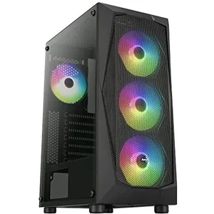 Comparateur de prix : AeroCool Aerocool Falcon Argb Midi Tower Noir