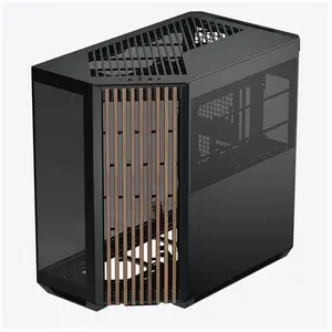 Comparateur de prix : APNX V1-W-BK-v1 Midi Tower Noir, Bois APCM-VI01103.11
