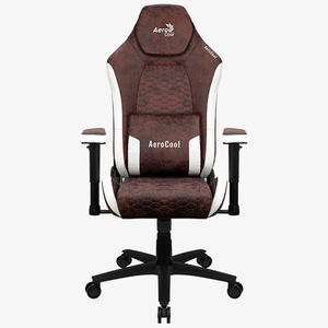 Fauteuil Aerocool Crown AeroSuede (Rouge/Gris)