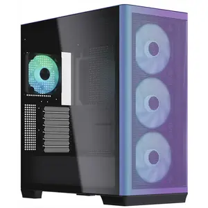 Comparateur de prix : AeroCool Apnx C1 Midi-tower Atx-gehäuse, Tempered Glass - Chromaflair