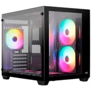 Comparateur de prix : Aerocool Boîtier ATX semi-tour AEROPGSDRYFTMINI-BK Noir Multicouleur TU