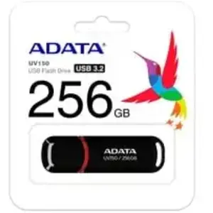 Clé USB 256 Go, USB 3.2, 100 Mo/s - Adata (AUV150-256G-RBK) - Noir pas cher