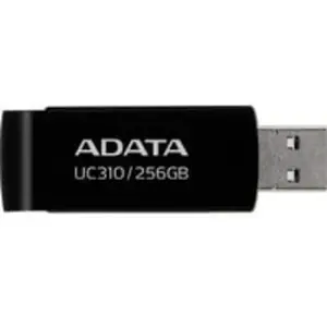 Clé USB 256 Go, USB 3.2 - Adata (UC310-256G-RBK) - Noir pas cher