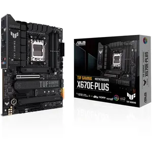 ASUS TUF GAMING X670E-PLUS AMD X670 Emplacement AM5 ATX pas cher