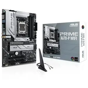 ASUS PRIME X670-P WIFI AMD X670 Emplacement AM5 ATX pas cher