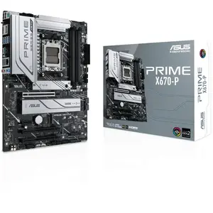 Comparateur de prix : ASUS PRIME X670-P AMD X670 Emplacement AM5 ATX