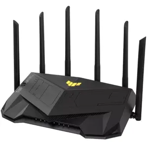 Comparateur de prix : Routeur sans fil Wifi Bi-bande Asus TUF Gaming AX6000 Noir et jaune