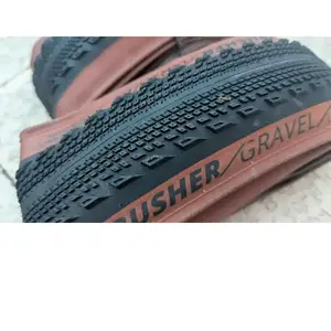 Kenda Pneu De Gravel Crusher 120tpi Tan Sidewall Tubeless 700c X 45 70... pas cher