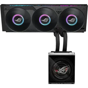 ASUS ROG Strix SLC IV 360 ARGB LCD, Refroidissement liquide CPU, Noir