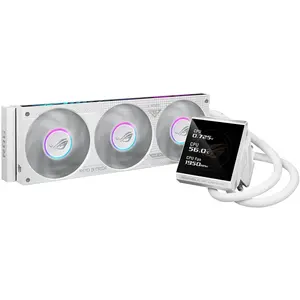 ASUS ROG Strix LC IV 360 ARGB LCD White Edition