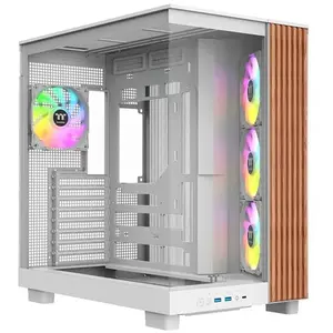 Boîtier PC Thermaltake View 380 XL WS ARGB Snow Midi Tower Blanc