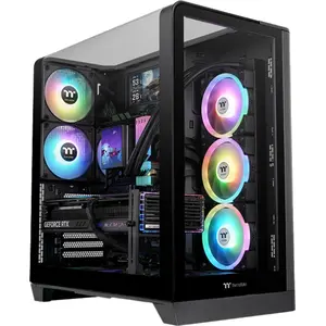 Thermaltake View 390 TG , boîtier tour, (verre trempé x 2) pas cher