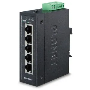 Comparateur de prix : Planet isw-500t fast ethernet (10 100) noir commutateur réseau corp.