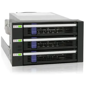 Boîtier de montage - ICY DOCK - MB153SP-B - 2 baies 5.25 - 3 disques durs 3.5 - SATA pas cher