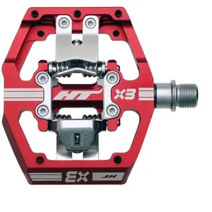 Comparateur de prix : HT Components X3 Pédales sans clip Rouge Taille unique