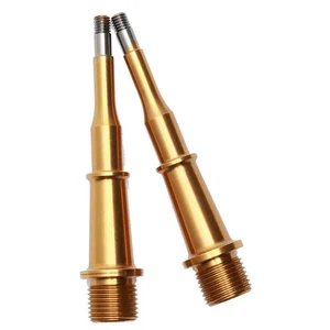 Ht Axe De Pédale Ars01/ars03/m1 Titanium One Size pas cher