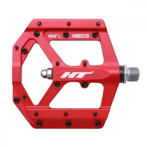 Paire de pedales plates ht components me03 evo rougeVendu parbikeinn
