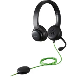 Comparateur de prix : Acer Acer AHW250 - Retail Pack - micro-casque - sur-oreille - filaire - USB-A - noir