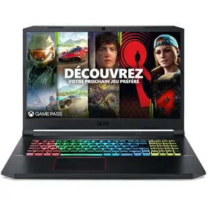 Acer Nitro 5 AN517-52 - Core i5 I5-10300H 16 Go RAM 512 Go SSD Noir AZERTY pas cher