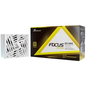Seasonic ATX 850W - FOCUS GX-850 - 80+ GOLD - White pas cher